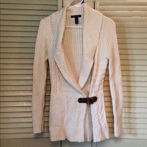 Belted cardigan